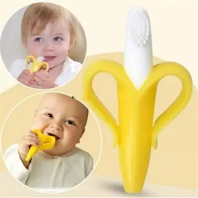 Picture of Soft Silicone Baby Toothbrush Multicolor