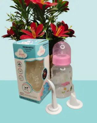 Picture of 125 ml/ 50 oz All in 1 Baby Feeing Botte Baby Milk Feeder Food Feeder Mum Pot Water Pot Multicolor