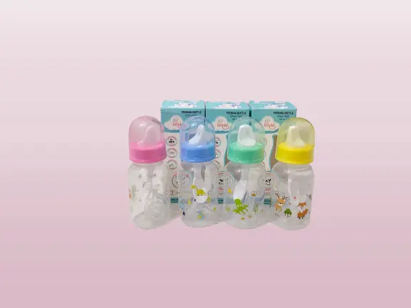 Picture of 125 ml/ 50 oz All in 1 Baby Feeing Botte Baby Milk Feeder Food Feeder Mum Pot Water Pot Multicolor
