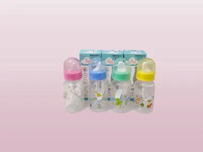 Picture of 125 ml/ 50 oz All in 1 Baby Feeing Botte Baby Milk Feeder Food Feeder Mum Pot Water Pot Multicolor