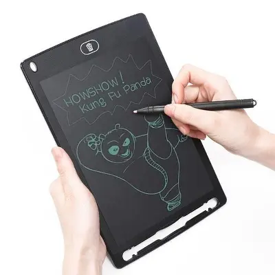 Picture of Kids 8.5 Inches Writing Tablet Graffiti Board Portable LCD Drawing Board Handwriting Pad Saving 100,000 Pieces Paper Multicolor