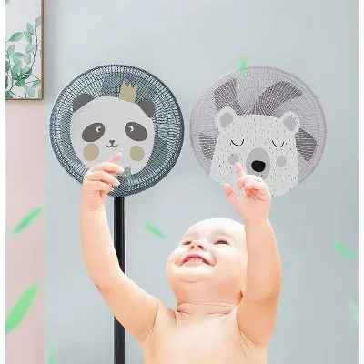 Picture of Electric Fan Covers Child Finger Guards Safety Net Cover Fan Protection Multicolor