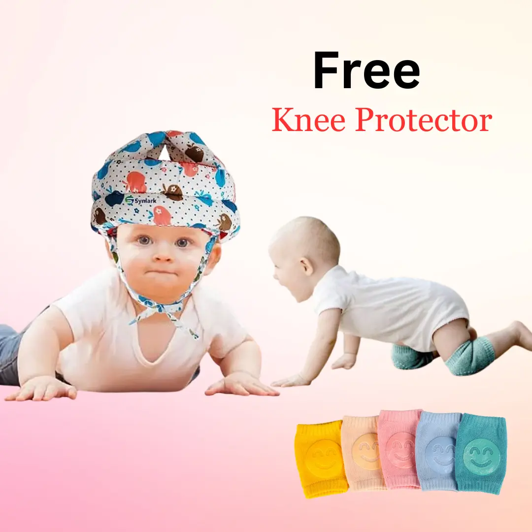 Picture of Baby Head Protector Cap Child Walking Safety Helmet (Color as Per Stock) Multicolor