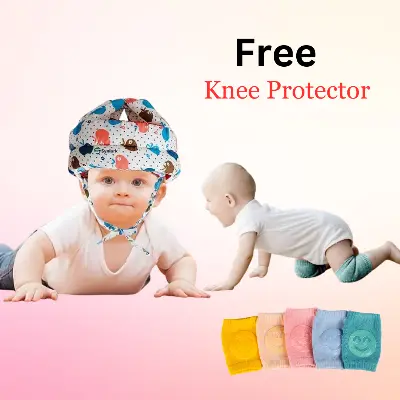 Picture of Baby Head Protector Cap Child Walking Safety Helmet (Color as Per Stock) Multicolor