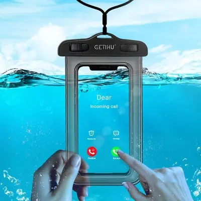 Picture of Universal Waterproof Cover Pouch Bag Cases For Phone Water proof Phone Case 