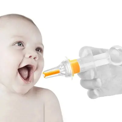 Picture of Baby Medicine Feeder Reusable Safe Medicine Feeding Dropper Syringe 
