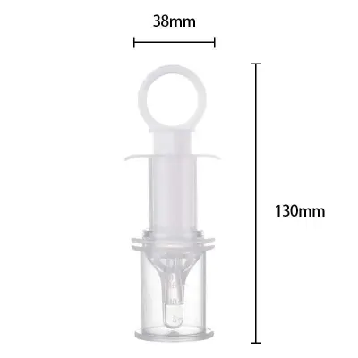 Picture of Baby Medicine Feeder Reusable Safe Medicine Feeding Dropper Syringe 