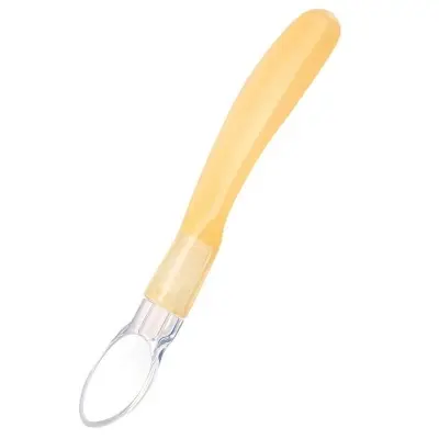 Picture of Baby Soft Safety Silicone Infan Learning Feeding Spoon Flatware Children