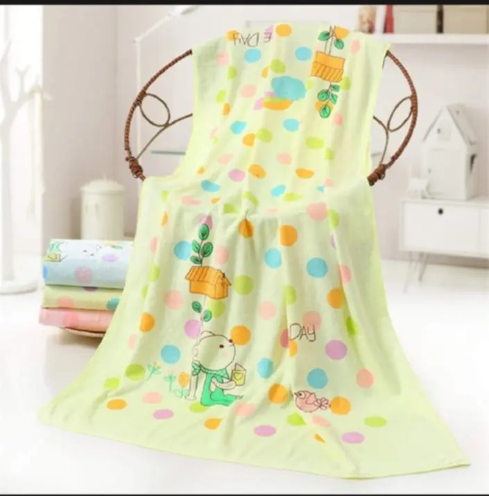 Picture of Baby Wipe Towel For All Baby' Baby Bath Towels ( Size : 40" * 20" ) - 1 Pcs Multicolor
