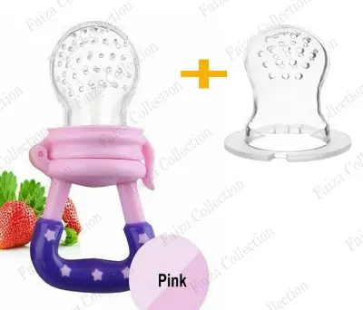 Picture of Fruit Feeder Pacifier - Infant Teething Toy Teether Extra Nipple
