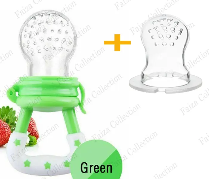 Picture of Fruit Feeder Pacifier - Infant Teething Toy Teether Extra Nipple