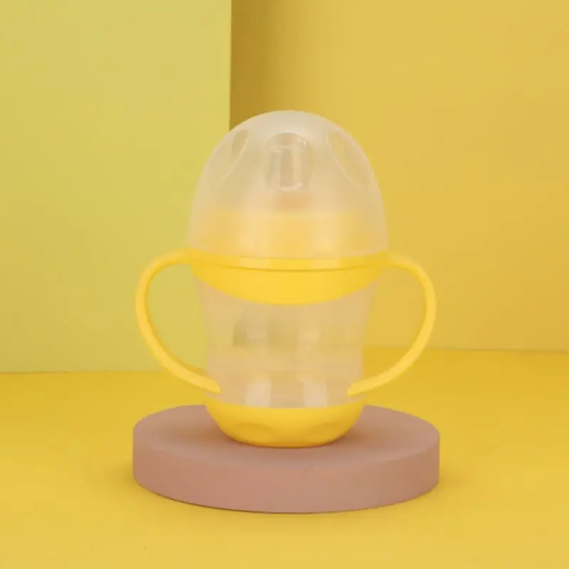 Picture of 250ml Silicone Nipple Kids Water Bottle Mum Pot