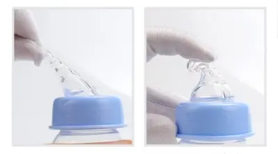 Picture of 60ML Baby Feeding Bottle Milk Bottles Botol Susu Nursing Bottles BPA Free Safe Infant Nursing Nipple Care Feeder Newborn Multicolor