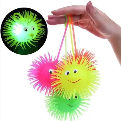 Picture of Soft Puffer Ball with Lighting Multicolor