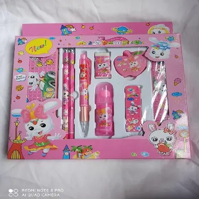 Picture of Back To School Gift Set For Kids - Pink Pink