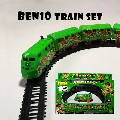 Picture of Ben 10 Toy Train Set for Kids Multicolor