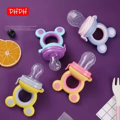 Picture of Newborn Baby Fruits Pacifier Feeder Titling Toy,,, Multicolor