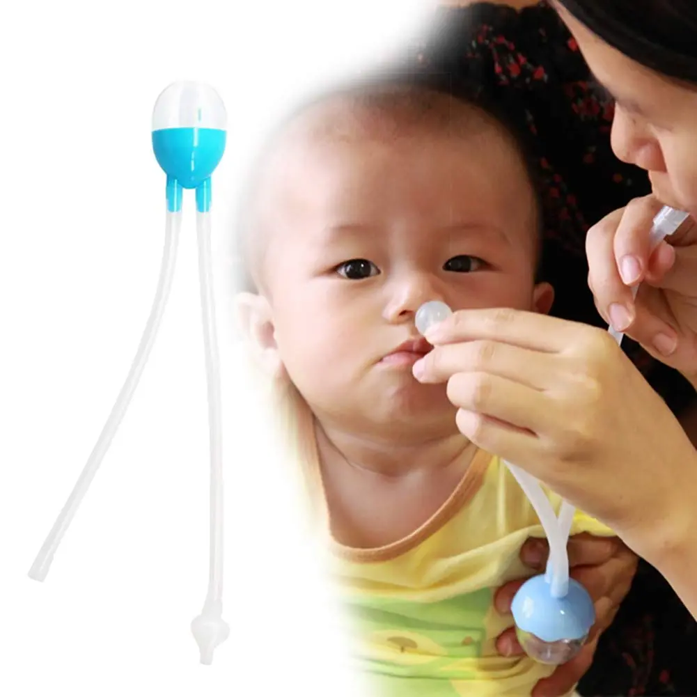 Picture of Baby Nursing Suction Nose Suction Device Nasal Suction Cleaner And Baby Aspirator Multicolor