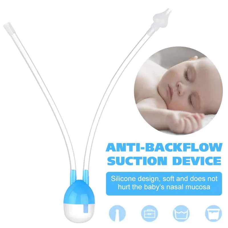 Picture of Baby Nursing Suction Nose Suction Device Nasal Suction Cleaner And Baby Aspirator Multicolor