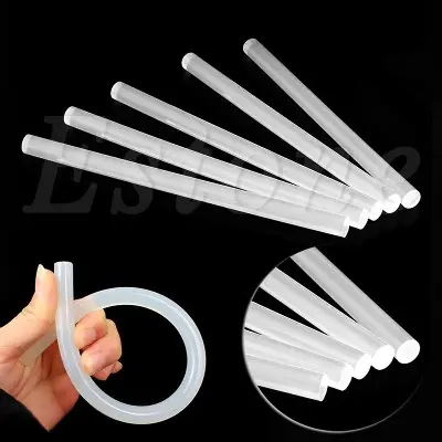 Picture of Glue Gun Stick 10 Pcs - White - Large White