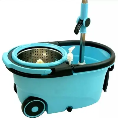 Picture of High Quality Microfiber 360 Premium Spin Mop - Blue Blue