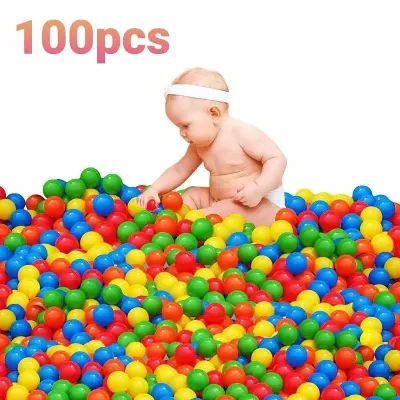Picture of Baby Shop Ocean Balls - 100pcs for Kids Multicolor