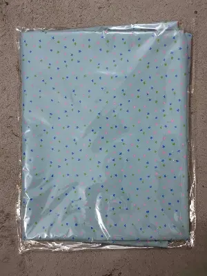 Picture of Baby Washable Waterproof Full Bed Urine Mat/Raxin for Kids - (6 Feet's X 5 Feet's) - Multicolor Multicolor