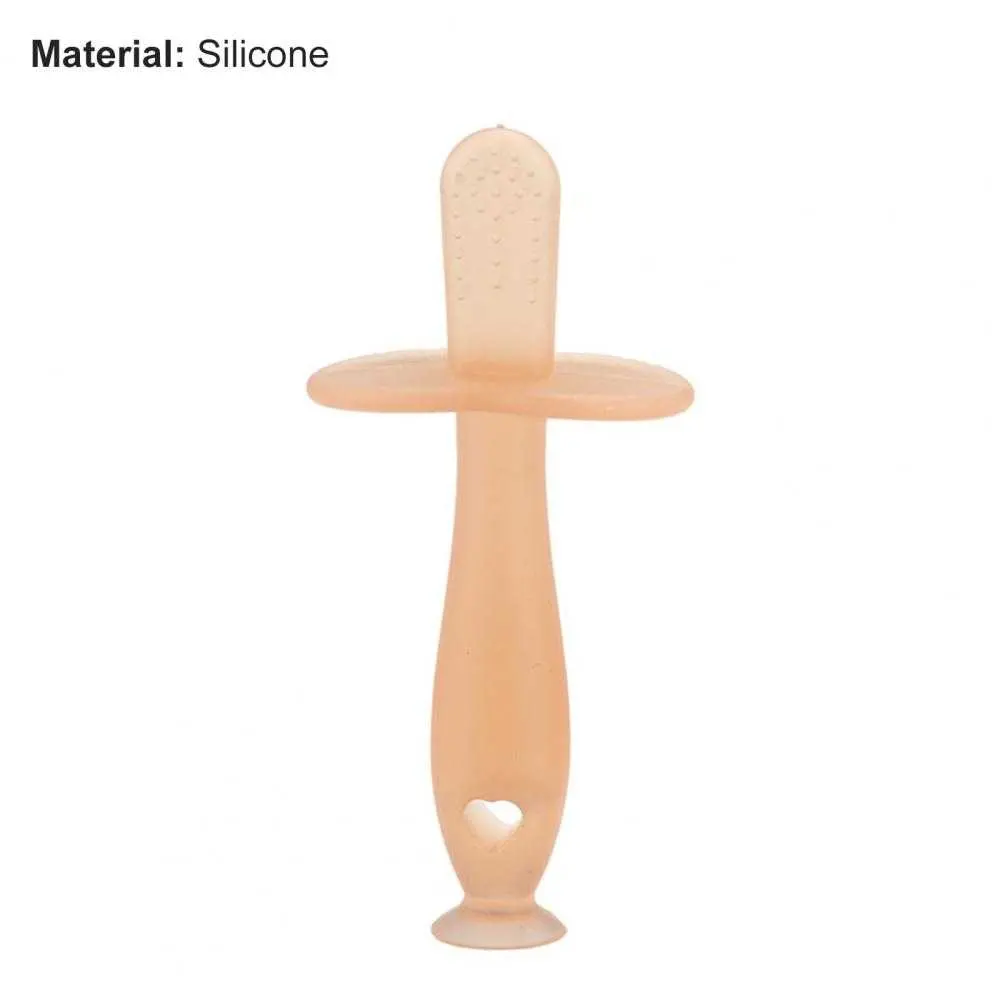 Picture of Baby Training Silicone Toothbrush  Infant Rubber Teeth Brushes Tooth brush berus gigi budak teether Multicolor