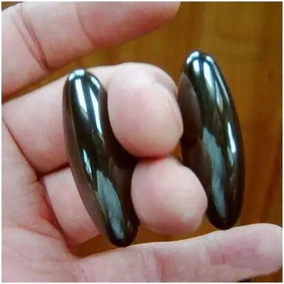 Picture of Metal Singing Magnets Toy for Kids- Black Black