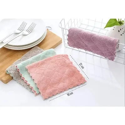 Picture of Baby Microfiber Water Proof Towel Size: 27*16cm Multicolor