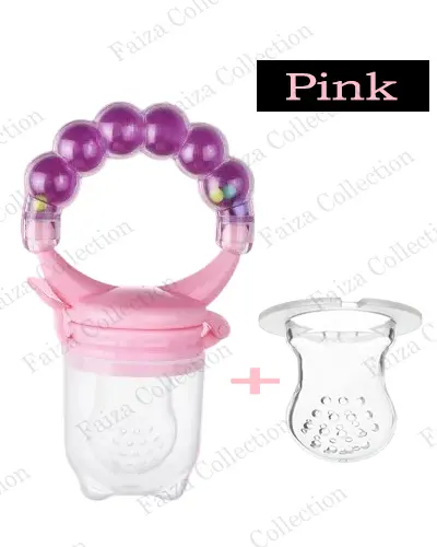 Picture of Baby Fruit Feeder Teething For Fruit Vegetable Pacifier Feeder