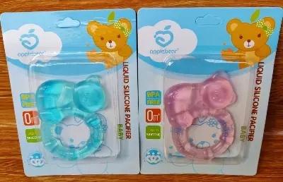 Picture of Baby Panda Water Filled Silicone Pacifier Teethers Multicolor