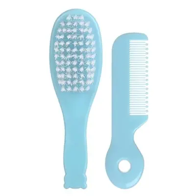 Picture of Baby Hairbrush Comb Portable Newborn Infant Toddlers Soft Hair Brush Head Massager Set Baby Kids Hair Care Supplies Multicolor