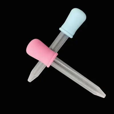 Picture of Baby Feeding Medicine Dropper Liquid Dropper 5ml (Color as per Stock) Multicolor