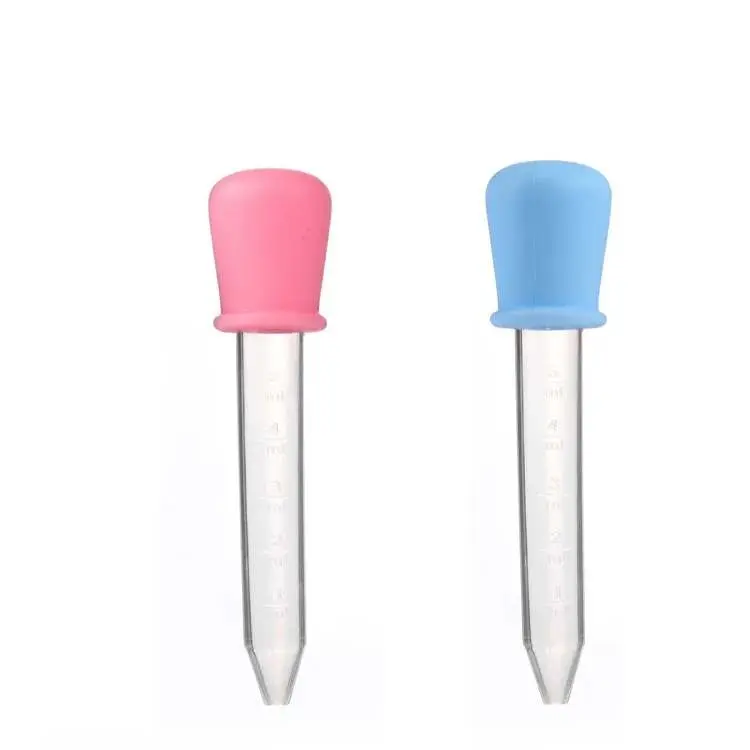Picture of Baby Feeding Medicine Dropper Liquid Dropper 5ml (Color as per Stock) Multicolor