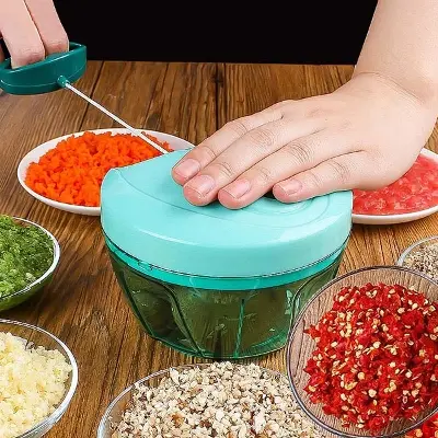 Picture of Handy Mini Plastic Chopper With 3 Blades - Hand blenders - Mini Blenders Multicolor