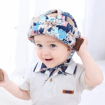 Picture of Baby Head Protector Cap Child Walking Safety Helmet Multicolor