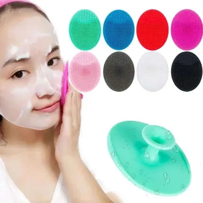 Picture of Baby Shampoo Bath Brush Silicone Head Newborn Body Massage Baby Shower Brush Hair Shampoo Brushes Infant Shower Brush Multicolor