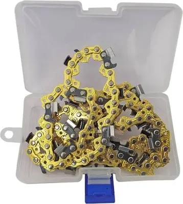 Picture of 18 Inch-325-72 Gasoline Chain Saw Chain Yellow Gold Great Wall - Gold