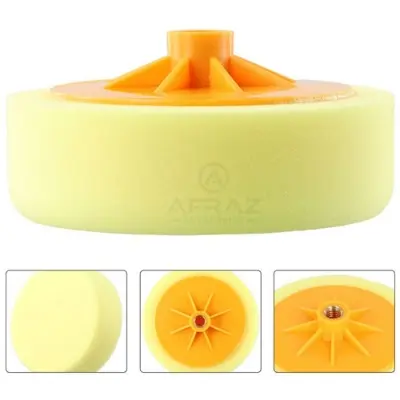 Picture of Polished Sponge Ball Car Detailing Waxing Foam Pad M14 6 Inch Polishing Disc for Car Polisher