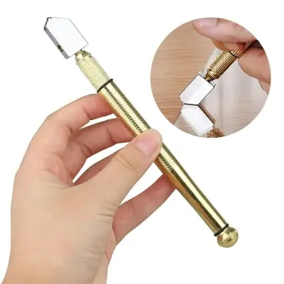 Picture of Hand Tools 3-15mm Diamond Roller Type Tile and Glass Cutter - Yellow