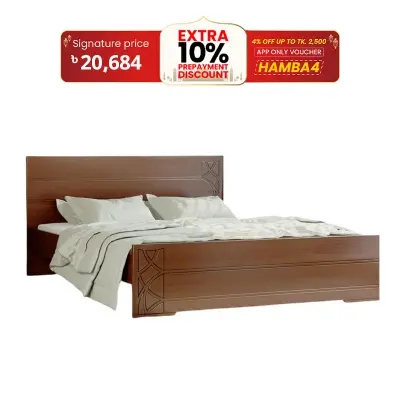 Picture of Regal Roma Wooden Bed BDH-363-3-1-20 (DOUBLE)