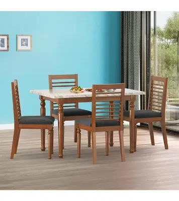 Picture of Dining Table EDESSA TDH-341-3-1-20 (4 Seater)