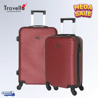 Picture of Travello 20 & 24 Inch City Dark Red (Combo)