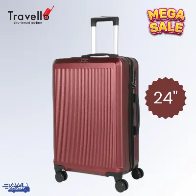 Picture of Travello 24 Inch Royal Zipper Dark Red 