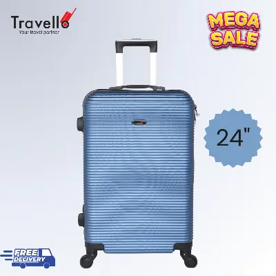 Picture of Travello  24 Inch City Ultra Light Weight Luggage-Trolley Dark Blue