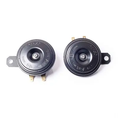 Picture of Denso Compact Full Power Tone Universal Horn Set of 2 for Motorbike/Car