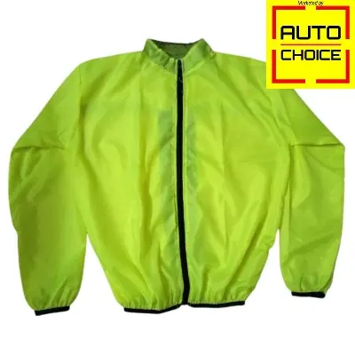 Picture of Windbreaker With Radium Colour For Motorbike Rider (Yellow)