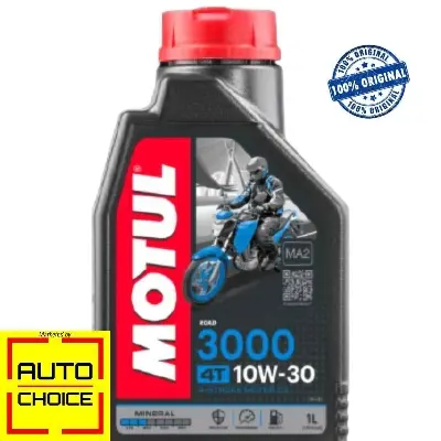 Picture of Motul Mineral Engine Oil 3000 4T Plus 10W30 1L