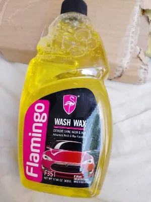 Picture of Flamingo Wash Wax Shampoo 500ml (Multicolor)